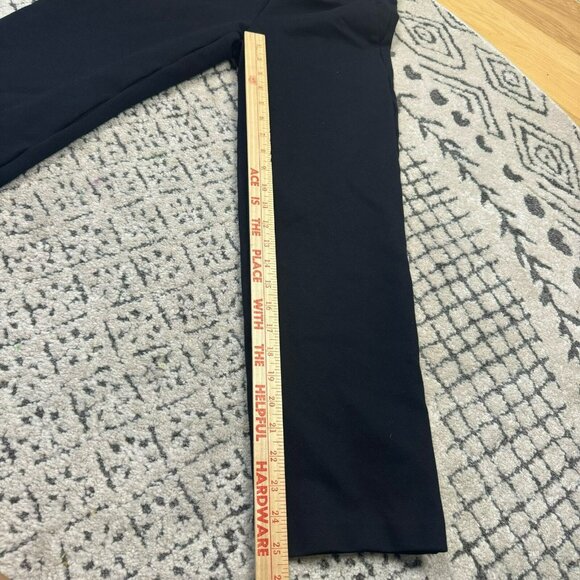 Loft Black slack stretchy pants women's‎ small with pockets - Picture 7 of 8